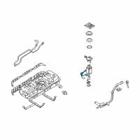 OEM Hyundai Fuel Pump Sender Assembly Diagram - 94460-4D500