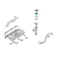 OEM 2006 Kia Sedona Seal Cover Diagram - 31118FD550