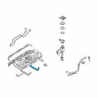 OEM 2014 Kia Sedona Protector-Fuel Tank Diagram - 312204D100