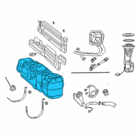 OEM 2016 Ram 2500 Fuel Diagram - 68149849AB