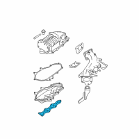 OEM 2004 Nissan Xterra Gasket-Adapter Diagram - 14032-5S700