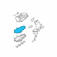 OEM 2002 Nissan Xterra Gasket-Manifold, Upper Diagram - 14033-5S700