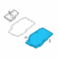 OEM Cadillac CT6 Transmission Pan Diagram - 24266966