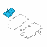 OEM Cadillac CT6 Filter Diagram - 24262057