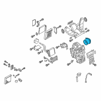 OEM 2021 Nissan NV200 Blower Assembly-Fan Diagram - 27226-9SH0C