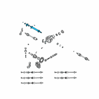 OEM 2008 Kia Sorento Shaft-Output Diagram - 532703E800