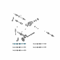 OEM 2004 Kia Sorento Joint Set-Outer Diagram - 495913E000