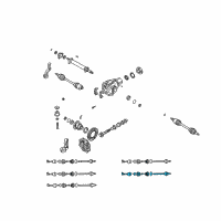 OEM 2004 Kia Sorento Boot Set-In Joint Diagram - 495953E000