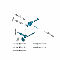 OEM 2007 Kia Sorento Carrier Assembly-Differential Diagram - 530003E940