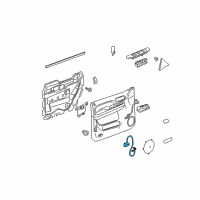 OEM 2014 Cadillac Escalade Lamp Asm-Courtesy Diagram - 15876516