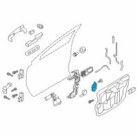 OEM 2011 Ford Edge Latch Diagram - BT4Z-78264A27-B