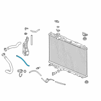 OEM 2013 Acura ILX Hose (380MM) (ATF) Diagram - 25214-P48-007