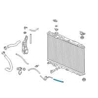 OEM 2013 Acura ILX Hose (195MM) (ATF) Diagram - 25212-RCJ-003