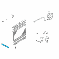 OEM Nissan Maxima Hose-Radiator, Upper Diagram - 21501-2Y000