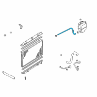 OEM Infiniti I35 Hose-Reserve Tank Diagram - 21741-2Y000