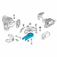 OEM 2018 Jeep Cherokee Insulator Diagram - 68157441AD