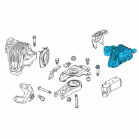 OEM Jeep INSULATOR-Transmission Mount Diagram - 68418876AB