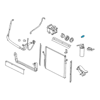 OEM 2010 Ford Ranger A/C Compressor Cut-Out Switches Diagram - 6L2Z19D594A