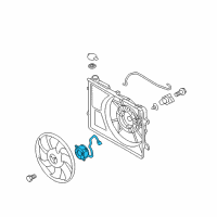 OEM 2013 Kia Forte Motor Assembly Diagram - 253861M050