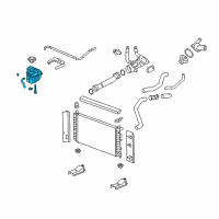 OEM Pontiac G6 Reservoir Diagram - 15793368