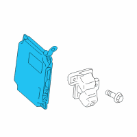 OEM 2011 Toyota Prius Module Diagram - 86792-47160