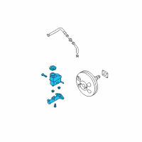 OEM Hyundai Elantra Cylinder Assembly-Brake Master Diagram - 58510-2H300