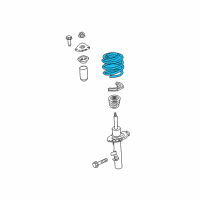 OEM 2022 Ford Transit Connect Coil Spring Diagram - DV6Z-5310-D