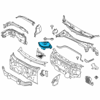 OEM BMW Battery Cover Diagram - 41-00-7-290-719