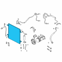 OEM Nissan Armada Condenser Assy Diagram - 92110-6JR0A