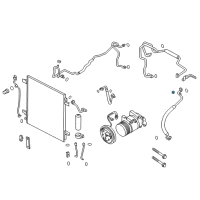 OEM Nissan Cap-Charge Valve Diagram - 92499-6AU0B