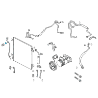 OEM Nissan O Ring Diagram - 92471-ET00A