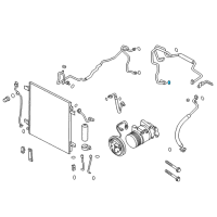 OEM Nissan Armada O Ring Diagram - 92471-N823A