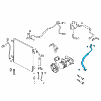 OEM 2022 Nissan Armada Hose-Flexible, Low Diagram - 92480-6JR0A