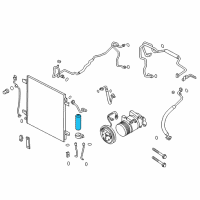 OEM 2011 Infiniti QX56 Tank Assembly - Liquid Diagram - 92130-1LA0B