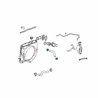 OEM 2007 Chevrolet Colorado Clamp-Hose Diagram - 11570391