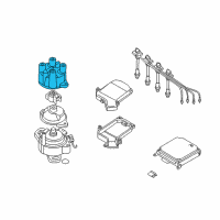 OEM Infiniti Cap Assy-Distributor Diagram - 22162-7J505