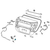 OEM 2017 Honda Civic Bolt-Washer (6X16) Diagram - 90101-TA0-000