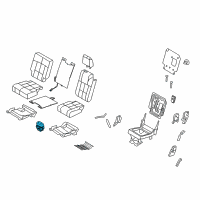 OEM 2012 Ford Expedition Seat Heat Switch Diagram - 9L1Z-14D694-AA