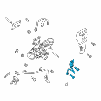 OEM Ford Edge Oil Feed Tube Diagram - AG9Z-6K679-C