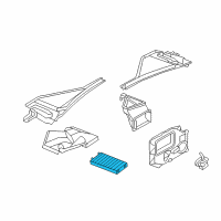 OEM 2019 BMW X6 Microfilter Diagram - 64-11-9-248-294