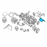 OEM Nissan Xterra Seal Diagram - 27287-EA070