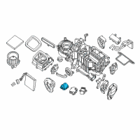 OEM Nissan Armada Actuator Assembly Diagram - 27743-ZH10A