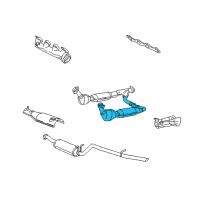 OEM 2002 Lincoln Navigator Converter Diagram - 2L3Z-5E212-GB