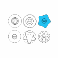 OEM 1997 Ford Ranger Cap Diagram - F57Z-1130-EB