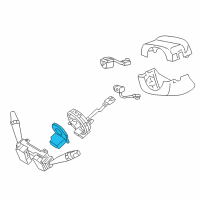 OEM Hyundai Equus Angular Velocity Sensor Diagram - 93480-3T000