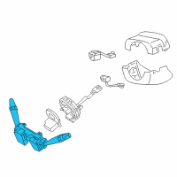 OEM 2016 Hyundai Equus Switch Assembly-Multifunction Diagram - 93400-3N501