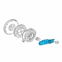 OEM Ford F-350 Super Duty Release Fork Diagram - 5C3Z-7515-A