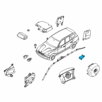 OEM 2006 BMW X3 Sensor Door Diagram - 65-77-3-415-299