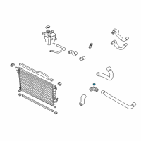 OEM 1996 BMW 750iL Vent Screw Diagram - 17-11-1-712-788