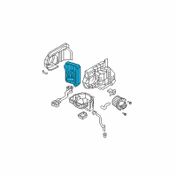 OEM 2009 Hyundai Santa Fe Core Assembly-Evaporator Diagram - 97927-2B000